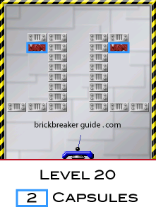 BrickBreaker Level 20 Diagram
