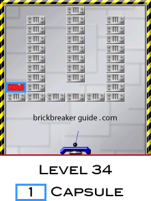 BrickBreaker Level 34 Diagram